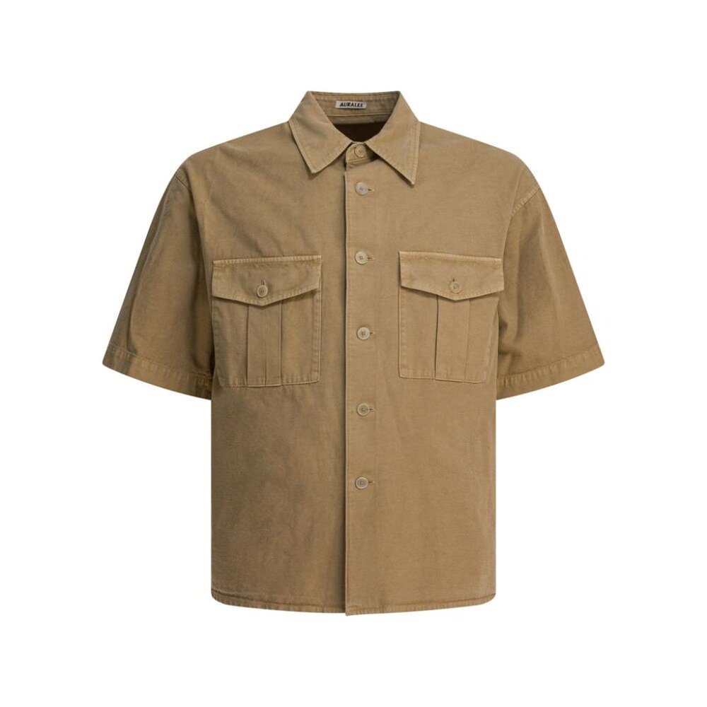 Auralee Cotton Shirt Tag Size 3 Men